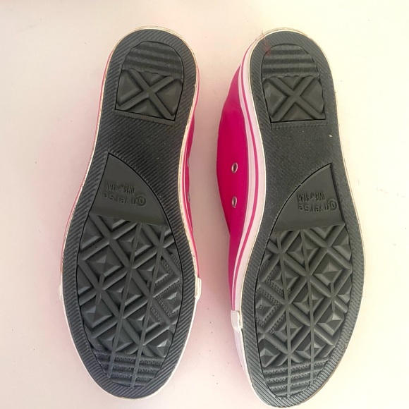 CONVERSE One Star woman’s pink canvas slip on shoes size 10 - Picture 5 of 11